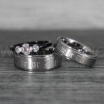 Ride or Die Rings, Ride or Die, Ride or Die Wedding Rings, Ride or Die Wedding Bands, Silver Wedding Rings, Silver Wedding Bands, Biker Rings