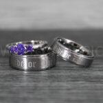 Ride or Die Rings, Ride or Die, Ride or Die Wedding Rings, Ride or Die Wedding Bands, Silver Wedding Rings, Silver Wedding Bands, Biker Rings
