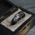 Catfish Ring, Catfish Jewelry, Fishing Ring, Fisherman Ring, Catfish Wedding Ring, Hunting Ring, Fish Hooks Ring