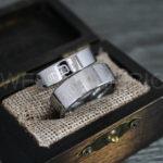 Ride or Die Rings, Ride or Die, Ride or Die Wedding Rings, Ride or Die Wedding Bands, Silver Wedding Rings, Silver Wedding Bands, Biker Rings - Image 5