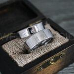 Ride or Die Rings, Ride or Die, Ride or Die Wedding Rings, Ride or Die Wedding Bands, Silver Wedding Rings, Silver Wedding Bands, Biker Rings - Image 4