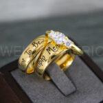 Simply Meant To Be Rings, Gold Wedding Bands, Gold Wedding Rings, Jack and Sally Rings, Jack and Sally Wedding Rings