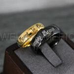 Simply Meant To Be Rings, Gold Wedding Bands, Gold Wedding Rings, Jack and Sally Rings, Jack and Sally Wedding Rings
