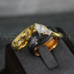 Simply Meant To Be Rings, Gold Wedding Bands, Gold Wedding Rings, Jack and Sally Rings, Jack and Sally Wedding Rings