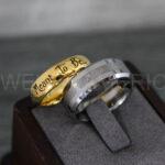 Simply Meant To Be Rings, Gold Wedding Bands, Gold Wedding Rings, Jack and Sally Rings, Jack and Sally Wedding Rings