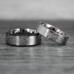 Dr Who Rings, Dr Who Wedding Rings, Dr Who Jewelry, Gallifreyan Rings, Gallifreyan Wedding Rings, Gallifreyan Wedding Bands, Gallifreyan Jewelry - Image 5