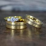 Elvish Rings, Elvish Wedding Rings, Elvish Wedding Bands, Elvish Jewelry, Gold Wedding Rings