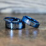 Dr Who Rings, Dr Who Wedding Rings, Dr Who Jewelry, Gallifreyan Rings, Gallifreyan Wedding Rings, Gallifreyan Wedding Bands, Gallifreyan Jewelry