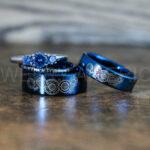 Dr Who Rings, Dr Who Wedding Rings, Dr Who Jewelry, Gallifreyan Rings, Gallifreyan Wedding Rings, Gallifreyan Wedding Bands, Gallifreyan Jewelry