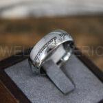 Elvish Rings, Elvish Wedding Rings, Elvish Wedding Bands, Elvish Jewelry, Silver Wedding Rings - Image 2