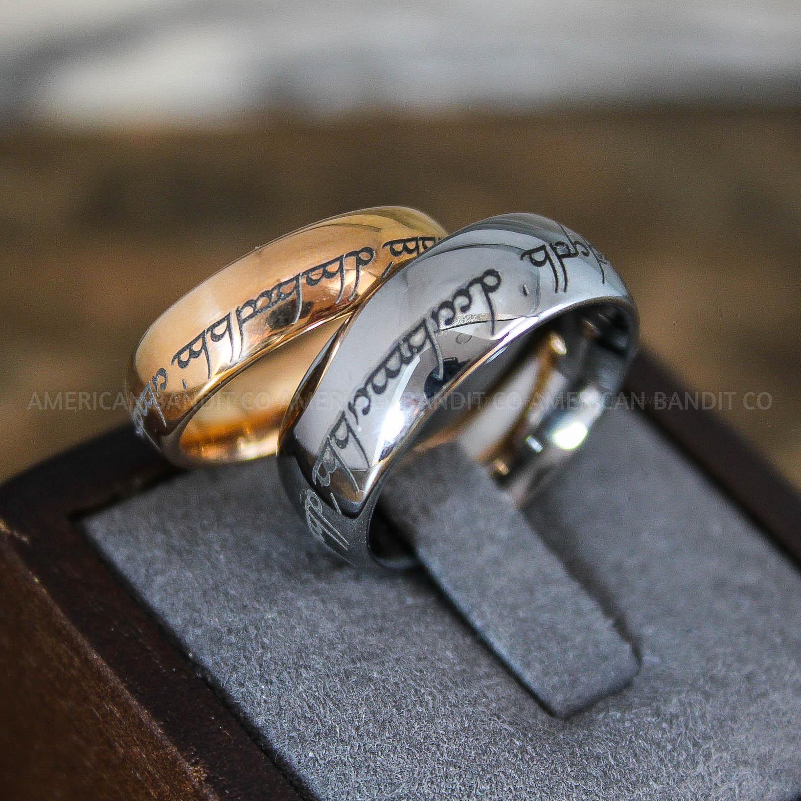 IMG_8901 Elvish Rings, Elvish Wedding Rings, Elvish Wedding Bands, Elvish Jewelry, Silver Wedding Rings - Image 1
