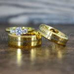 Elvish Rings, Elvish Wedding Rings, Elvish Wedding Bands, Elvish Jewelry, Gold Wedding Rings