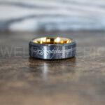 Elvish Rings, Elvish Wedding Rings, Elvish Wedding Bands, Elvish Jewelry, Gunmetal Wedding Rings - Image 2