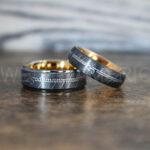 Elvish Rings, Elvish Wedding Rings, Elvish Wedding Bands, Elvish Jewelry, Gunmetal Wedding Rings