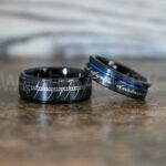 Elvish Rings, Elvish Wedding Rings, Elvish Wedding Bands, Elvish Jewelry, Black Wedding Rings