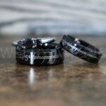 Elvish Rings, Elvish Wedding Rings, Elvish Wedding Bands, Elvish Jewelry, Black Wedding Rings