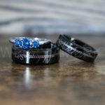 Elvish Rings, Elvish Wedding Rings, Elvish Wedding Bands, Elvish Jewelry, Black Wedding Rings
