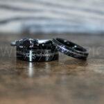 Elvish Rings, Elvish Wedding Rings, Elvish Wedding Bands, Elvish Jewelry, Black Wedding Rings