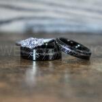Elvish Rings, Elvish Wedding Rings, Elvish Wedding Bands, Elvish Jewelry, Black Wedding Rings