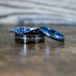 Elvish Rings, Elvish Wedding Rings, Elvish Wedding Bands, Elvish Jewelry, Black Wedding Rings