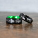 Sun and Moon Rings, Sun and Moon Wedding Rings, Sun and Moon Wedding Bands, Sun and Moon Jewelry, Couple Rings, Matching Couple Rings