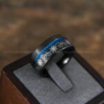 Sun and Moon Rings, Sun and Moon Wedding Rings, Sun and Moon Wedding Bands, Sun and Moon Jewelry, Couple Rings, Matching Couple Rings - Image 4