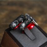 Sun and Moon Rings, Sun and Moon Wedding Rings, Sun and Moon Wedding Bands, Sun and Moon Jewelry, Couple Rings, Matching Couple Rings