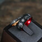 Sun and Moon Rings, Sun and Moon Wedding Rings, Sun and Moon Wedding Bands, Sun and Moon Jewelry, Couple Rings, Matching Couple Rings