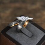 Sun and Moon Rings, Sun and Moon Wedding Rings, Sun and Moon Wedding Bands, Sun and Moon Jewelry, Couple Rings, Matching Couple Rings