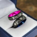 Sun and Moon Rings, Sun and Moon Wedding Rings, Sun and Moon Wedding Bands, Sun and Moon Jewelry, Couple Rings, Matching Couple Rings