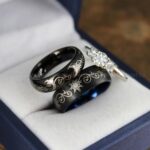 Sun and Moon Rings, Sun and Moon Wedding Rings, Sun and Moon Wedding Bands, Sun and Moon Jewelry, Couple Rings, Matching Couple Rings
