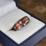 Sun and Moon Ring, Sun and Moon Wedding Ring, Sun and Moon Wedding Band, Sun and Moon Jewelry