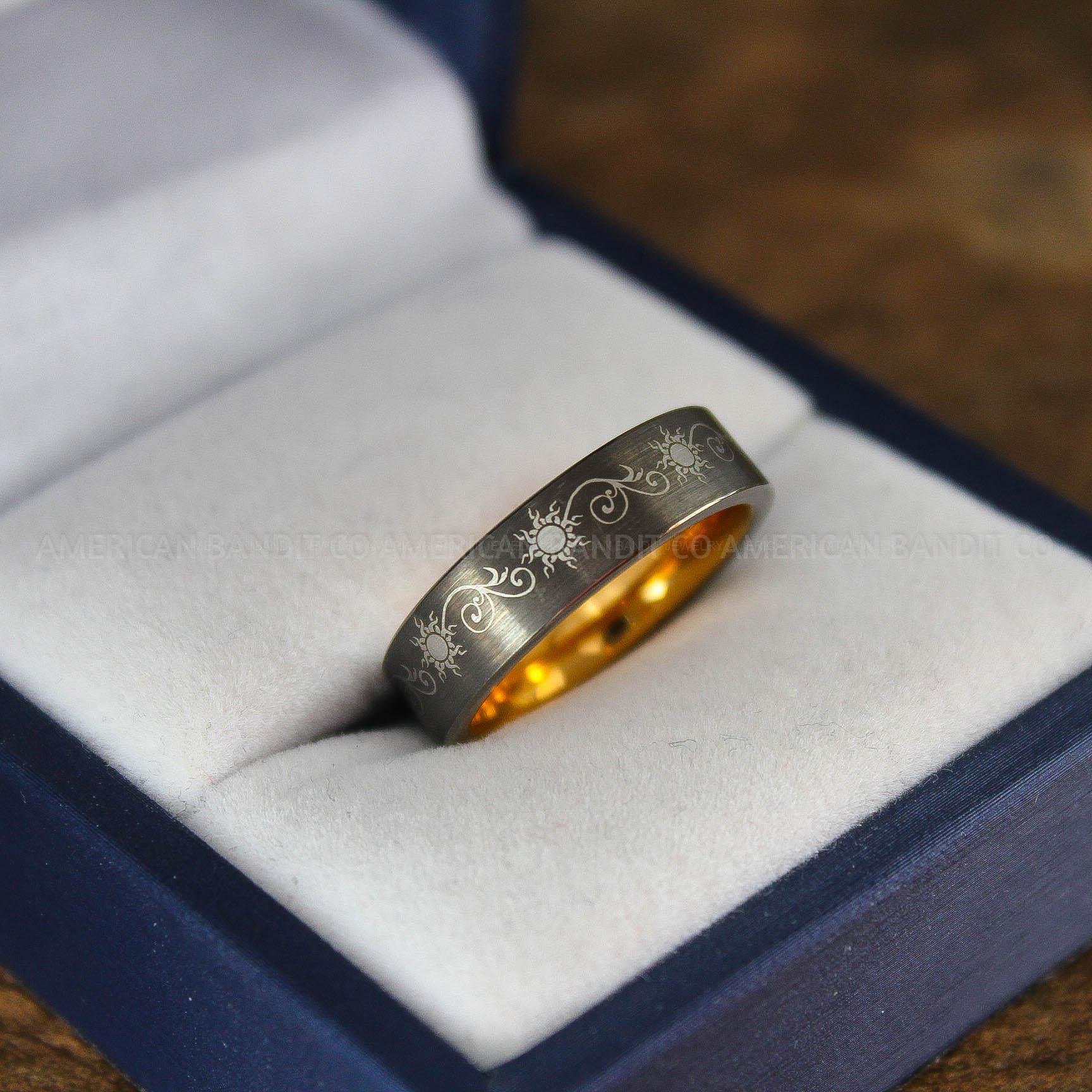 IMG_9103 Sun and Moon Ring, Sun and Moon Wedding Ring, Sun and Moon Wedding Band, Sun and Moon Jewelry - Image 1