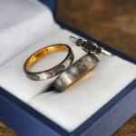 Sun and Moon Rings, Sun and Moon Wedding Rings, Sun and Moon Wedding Bands, Sun and Moon Jewelry, Couple Rings, Matching Couple Rings