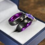 Sun and Moon Rings, Sun and Moon Wedding Rings, Sun and Moon Wedding Bands, Sun and Moon Jewelry, Couple Rings, Matching Couple Rings