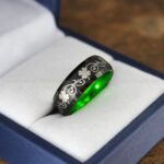 Irish Ring, Clover Ring, Shamrock Ring, Irish Jewelry, Irish Wedding Band, Celtic Ring, St. Patrick's Day Gift, Ireland Ring, Irish Wedding - Image 2