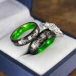 Irish Ring, Clover Ring, Shamrock Ring, Irish Jewelry, Irish Wedding Band, Celtic Ring, St. Patrick's Day Gift, Ireland Ring, Irish Wedding