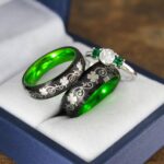 Irish Ring, Clover Ring, Shamrock Ring, Irish Jewelry, Irish Wedding Band, Celtic Ring, St. Patrick's Day Gift, Ireland Ring, Irish Wedding