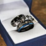 Sun and Moon Rings, Sun and Moon Wedding Rings, Sun and Moon Wedding Bands, Sun and Moon Jewelry