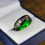 Irish Ring, Clover Ring, Shamrock Ring, Irish Jewelry, Irish Wedding Band, Celtic Ring, St. Patrick's Day Gift, Ireland Ring, Irish Wedding - Image 4