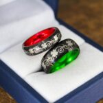 Irish Ring, Clover Ring, Shamrock Ring, Irish Jewelry, Irish Wedding Band, Celtic Ring, St. Patrick's Day Gift, Ireland Ring, Irish Wedding