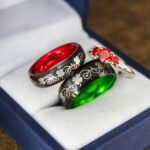 Irish Ring, Clover Ring, Shamrock Ring, Irish Jewelry, Irish Wedding Band, Celtic Ring, St. Patrick's Day Gift, Ireland Ring, Irish Wedding