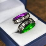 Irish Ring, Clover Ring, Shamrock Ring, Irish Jewelry, Irish Wedding Band, Celtic Ring, St. Patrick's Day Gift, Ireland Ring, Irish Wedding