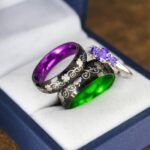 Irish Ring, Clover Ring, Shamrock Ring, Irish Jewelry, Irish Wedding Band, Celtic Ring, St. Patrick's Day Gift, Ireland Ring, Irish Wedding