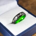 Irish Ring, Clover Ring, Shamrock Ring, Irish Jewelry, Irish Wedding Band, Celtic Ring, St. Patrick's Day Gift, Ireland Ring, Irish Wedding - Image 3