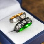 Irish Ring, Clover Ring, Shamrock Ring, Irish Jewelry, Irish Wedding Band, Celtic Ring, St. Patrick's Day Gift, Ireland Ring, Irish Wedding