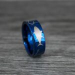 Tuna Ring, Tuna Fish Ring, Tuna Jewelry, Fishing Ring, Hunting Ring, Fish Hooks Ring, Fishing Wedding Band