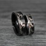 Ocean Wave Rings, Wave Rings, Beach Jewelry, Beach Wedding Rings, Summer Wedding Rings