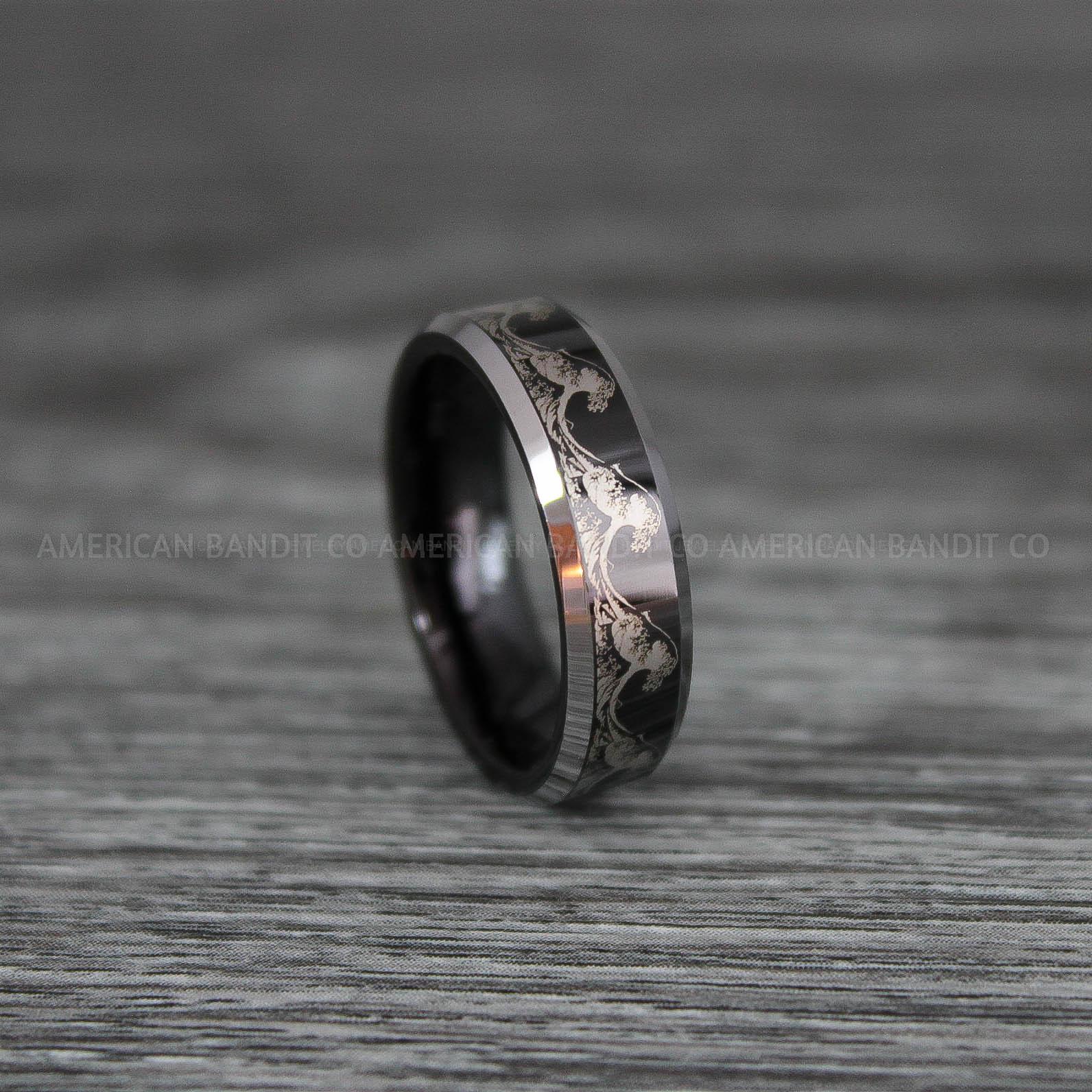 IMG_9218 Ocean Wave Ring, Wave Ring, Beach Jewelry, Beach Wedding Ring, Summer Wedding Ring - Image 1