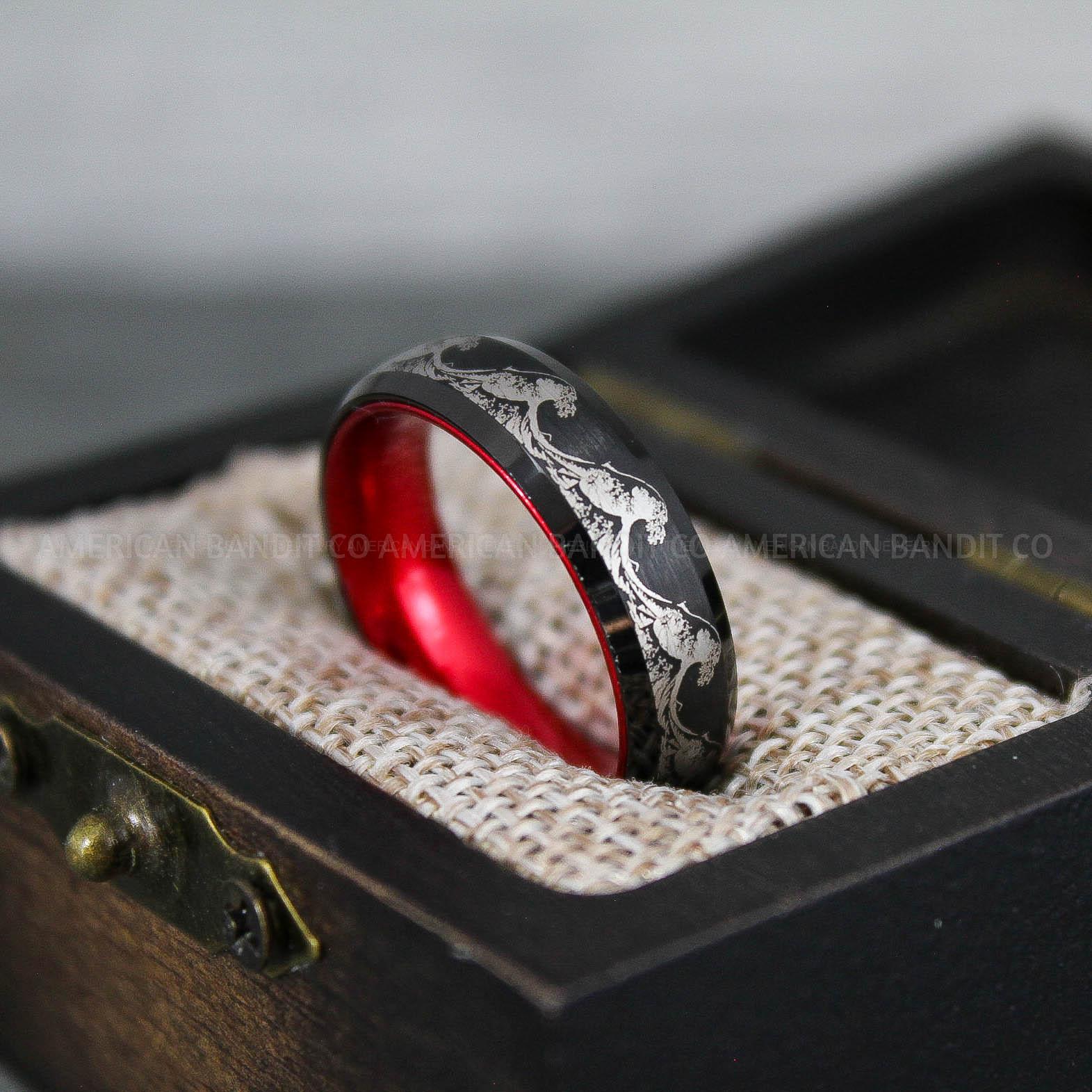 IMG_9219 Ocean Wave Ring, Wave Ring, Beach Jewelry, Beach Wedding Ring, Summer Wedding Ring - Image 1